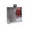 Ouch! Vibrating Strap-on Boxer - Red - XL/XXL