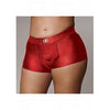 Ouch! Vibrating Strap-on Boxer - Red - XL/XXL