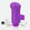 Charged FingO Vooom Mini Vibe - Luxurious Finger Vibrator with 10 Powerful Functions