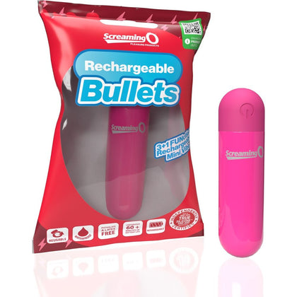 Rechargeable Bullet - Pink - Adult Naughty Store