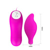 Pleasure Shell Bullet Vibe Dark Purple