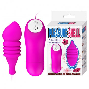 Pleasure Shell Bullet Vibe Dark Purple