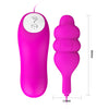 Pleasure Shell Bullet Vibe - Dark Purple, 12 Speed Vibrations, Compact & Discreet