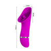 Flexible Textured Teasers Vibrator Purple 