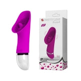 Flexible Textured Teasers Vibrator Purple 