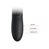 Beaded Insert Vibrator Black 