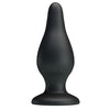 Sturdy Silicone Anal Plug Black