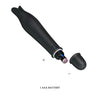 Battery Vibrator Black 137mm - Edward