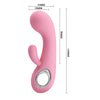 Rabbit Vibrator Soft Pink 