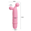 Goddard Soft Pink Vibrator - 10 Vibration Modes & Waterproof for Ultimate Pleasure