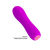 Easy Insertion Mini Vibrator Purple 