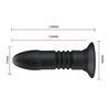 Remote Magic Jingers Butt Plug Black