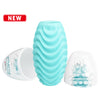 Fantastic Egg Hard Boiled Masturbator - Attractive Green, Double-Sided Sensation
