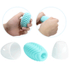 Fantastic Egg Hard Boiled Masturbator - Attractive Green, Double-Sided Sensation