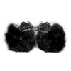 Fluffy Handcuffs Black