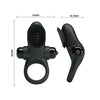 Vibrating Penis Ring II Black