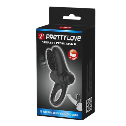 Vibrating Penis Ring II Black