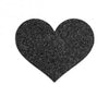 Bijoux Indiscrets Flash Heart Gold Nipple Pasties - Sensual Body Decor for Women - Model X1 - Golden Shimmer