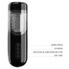 Thrusting & Rotating Masturbator 297mm x 90mm 