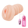 Compact Super Pussy Masturbator w/Bullet Flesh