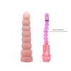 Flexi Spine Vibrator Ribbed Flesh - Adult Naughty Store