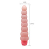 Flexi Spine Vibrator Ribbed Flesh - Adult Naughty Store