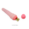 Flexi Spine Vibrator Ribbed Flesh - Adult Naughty Store