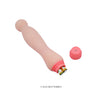 Flexi Spine Vibrator Knobbed Flesh - Adult Naughty Store