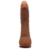 Light Brown Alex Dildo - Realistic G-Spot Curved Suction Delight, Waterproof Pleasure