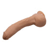 G Spot Curved Dildo w/Suction Base Flesh