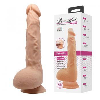 G Spot Dildo w/Suction Base Flesh