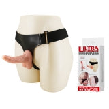 Strap On Dildo w/Harness Flesh