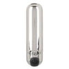 Introducing the Luxe Pleasure Rechargeable Hideaway Bullet - Model LX-500X: A Discreet Gold Massager for Explosive Pleasure