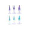 Glitzy Trainer 3 in 1 PVC Anal Plug Kit - Transparent Delight
