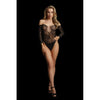 Wonder Rhinestone Bodysuit OS - Black