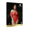 Presents Rhinestone Off Shldr Body OS - Red