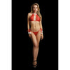 Snow Angel Lace Lingerie Set OS - Red
