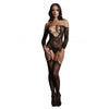 Criss Cross Neck Bodystocking