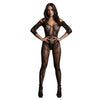 Lace Sleeved Bodystocking