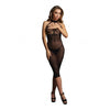 High neck dress -  Black - O/S