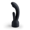 Nexus x Doxy Number 3 Interchangeable Masturbator Attachment - Rabbit G-Spot, Prostate, Clitoral, Male Pleasure - Silicone - Black