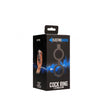 E-Stimulation Cock Ring with Ballstrap - Black