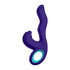 Klio Turquoise Power5 G-Spot Stimulator - Triple Action Pleasure Toy in Aqua Blue