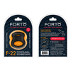 SensaFirm F-22: D Ring Liquid Silicone Large - Black