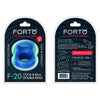 Liquid Pleasure F-20 Silicone Balls Stretcher for Men - Enhance Sensations and Stretch Your Limits - Large Blue