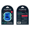 Liquid Pleasure F-20 Silicone Balls Stretcher for Men - Enhance Sensations and Stretch Your Limits - Large Blue