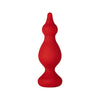 Introducing the SensaToys F-30: Red S Tapered Anal Toy for Intense Pleasure
