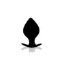 Spade Black Rattler Silicone Plug - Intense Rattling Sensation, Luxurious Pleasure
