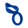 Forto F-88: Double Ring - 100% Liquid Silicone - Black - Enhance Pleasure for Men