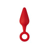 Silicone Plug with Pull Ring - Black L | Luxurious Medical Grade Anal Pleasure